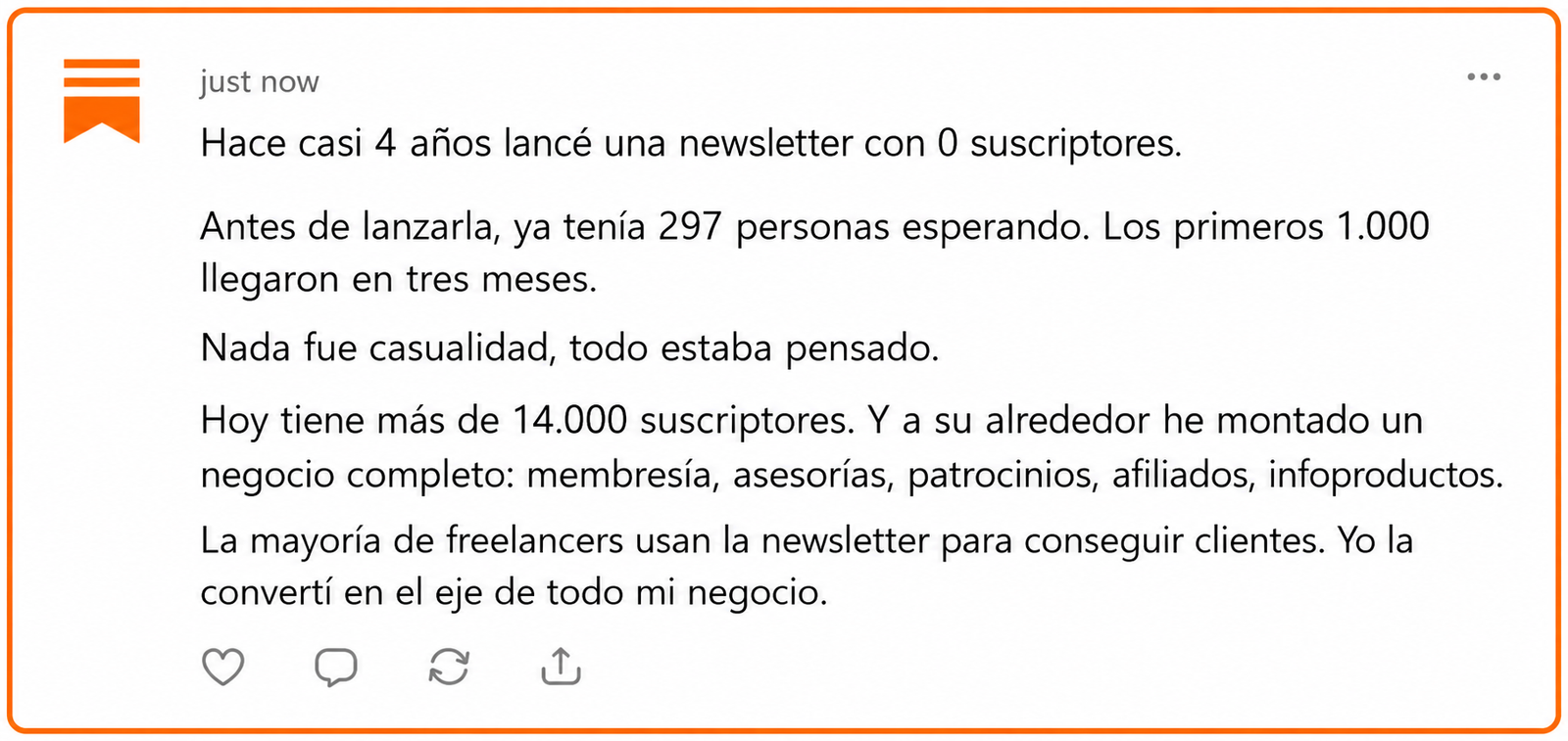 Nota producida